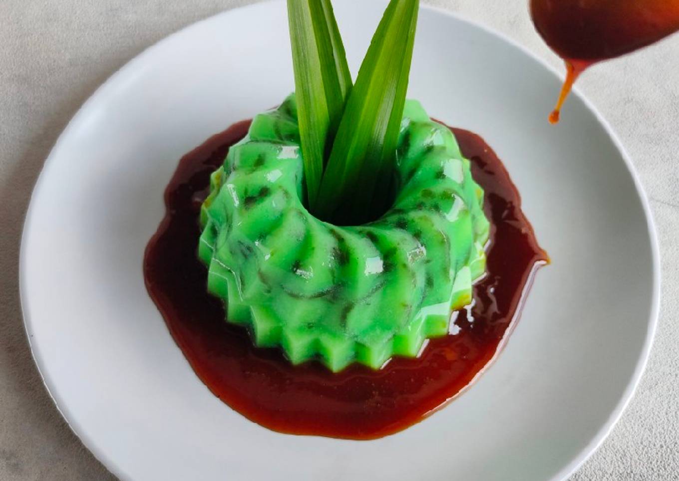 Puding Cendol Vla Gula Merah
