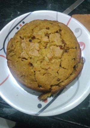 A picture of Vanilla custard cake.