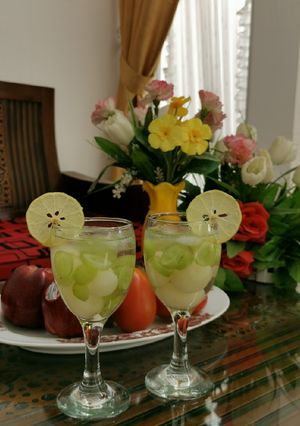 Foto resep Longan Green Grape Cocktail