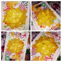 Karachi halwa A picture of Karachi halwa.