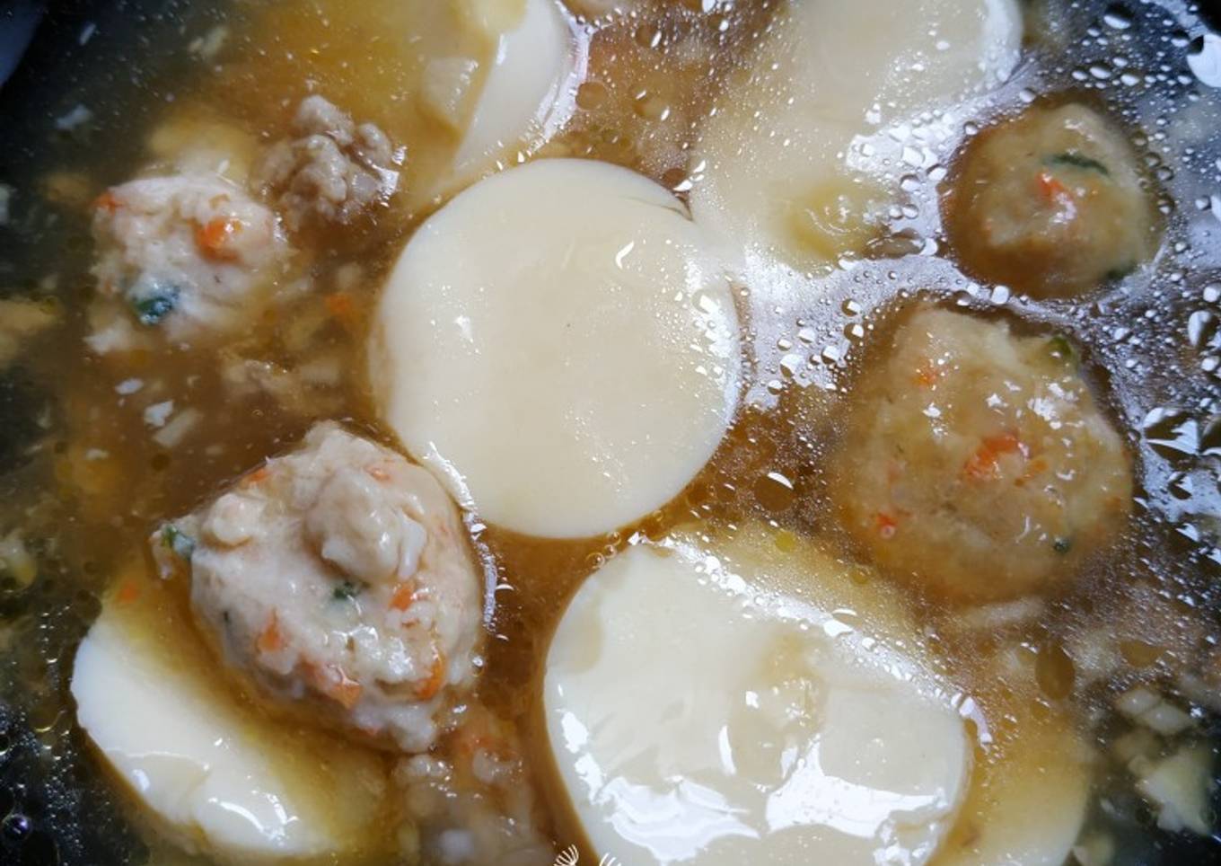 96. MPASI 13+ Sup Tofu Daging Bakso Homemade
