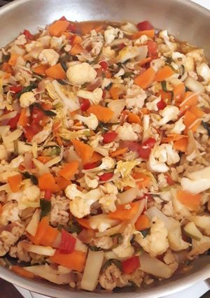 Foto resep Cap Cay Saus Inggris