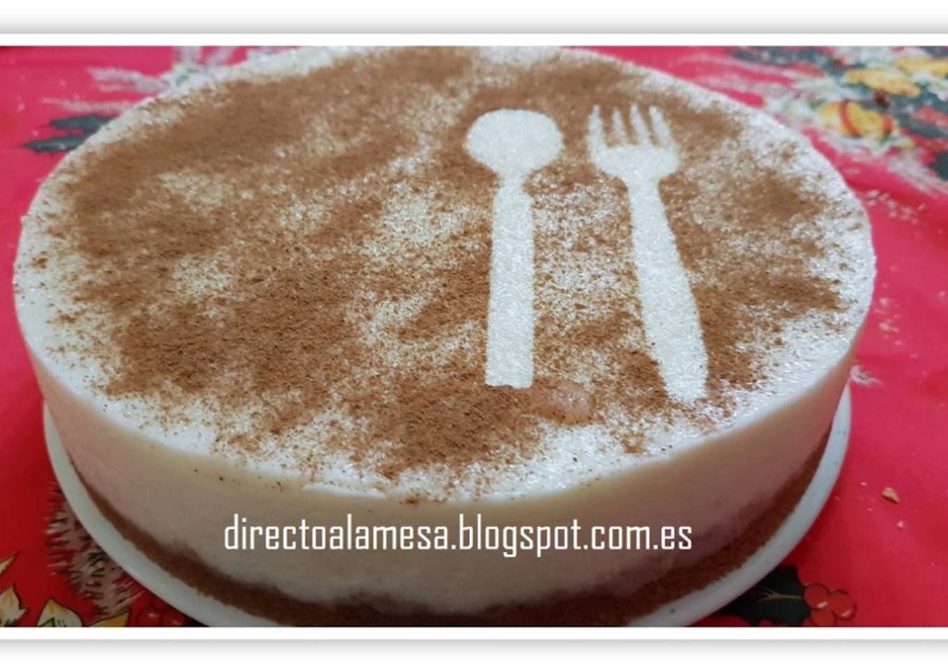 Tarta de arroz con leche