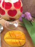 Jello Heart Glass