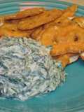 Larry's easy spinach dip