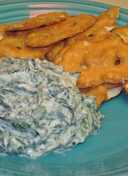 Larry's easy spinach dip