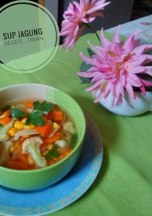 Foto resep Sup jagung segerrr