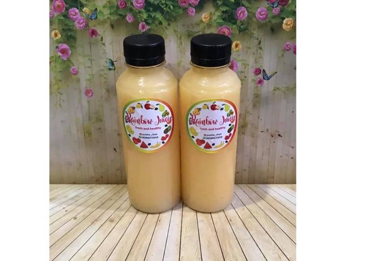 Cara Gampang Bikin Diet Juice Jicama Pear Orange Passion Fruit Anti Gagal