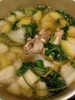 รูปของ ต้มจืดฟักแฟงไก่แบบง่าย