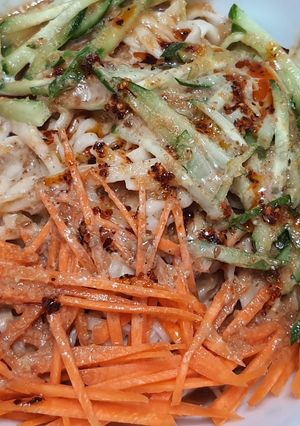 簡易川味涼麵 的食譜成品照片
