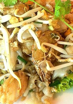 รูปของ ผัดไทยกุ้งสด