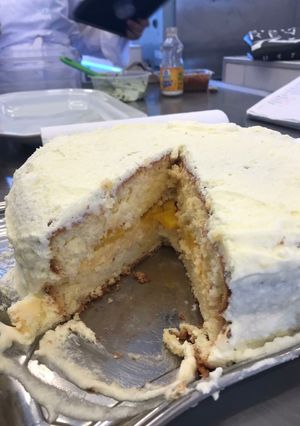 Una foto de Gateau de Durazno
