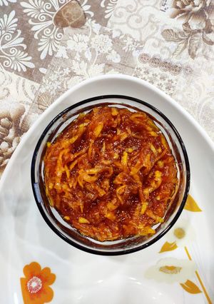 કાચી કેરી નો છૂંદો રેસીપી મુખ્ય ફોટો