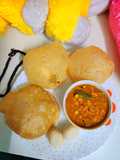 প্লেন পুরি বা লুচি ছোলার ডাল (luchi o chana dal recipe in bengali)