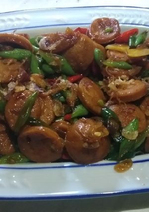 Foto resep Oseng Sosis Buncis