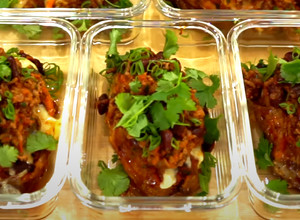 A picture of Chilli Con Carne Loaded Sweet Potatoes.
