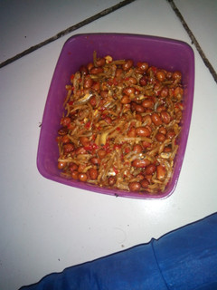 Foto resep Teri kacang balado