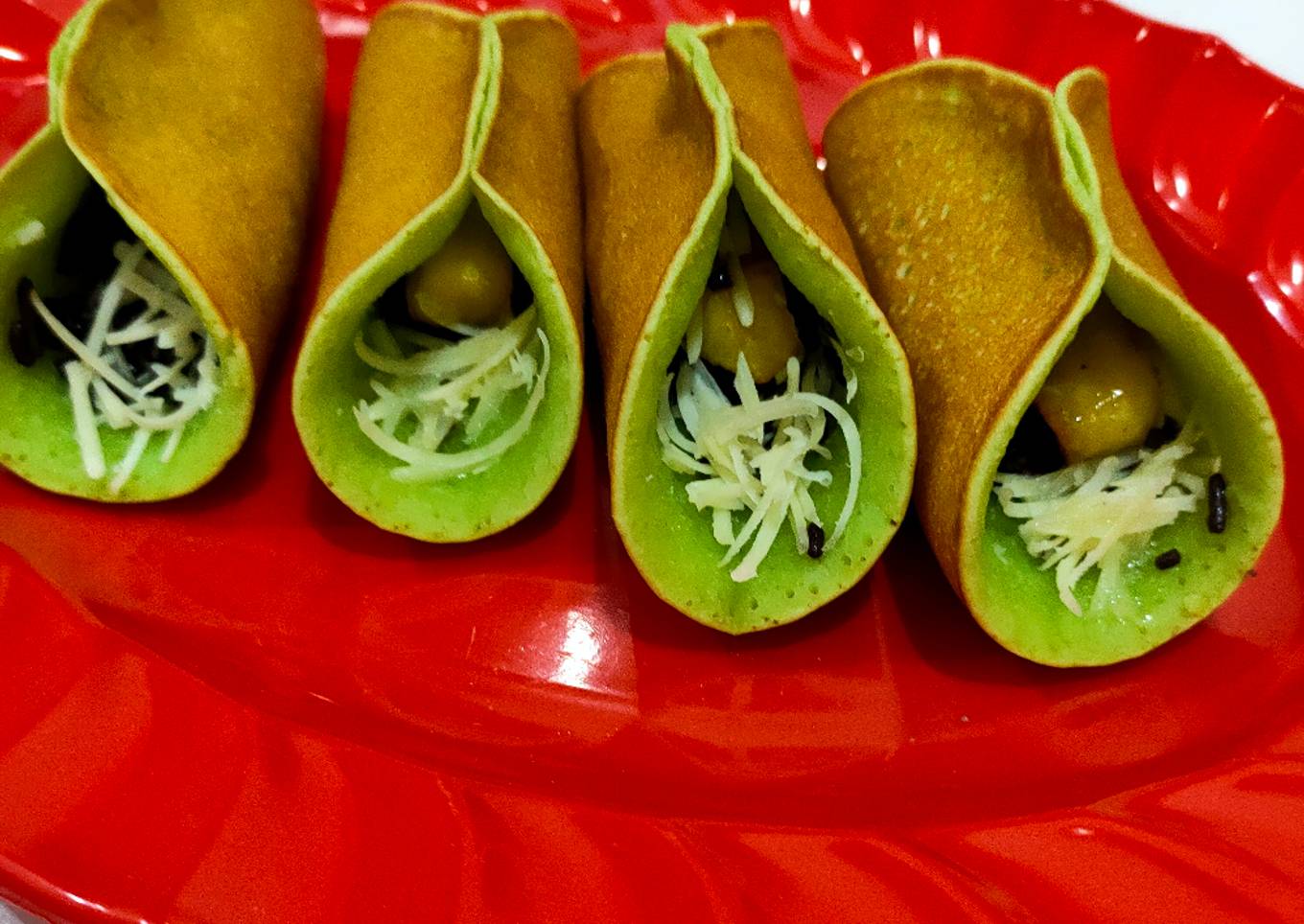 Kue manja pisang coklat keju