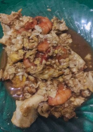 Foto resep Udang Orak Arik Kuah