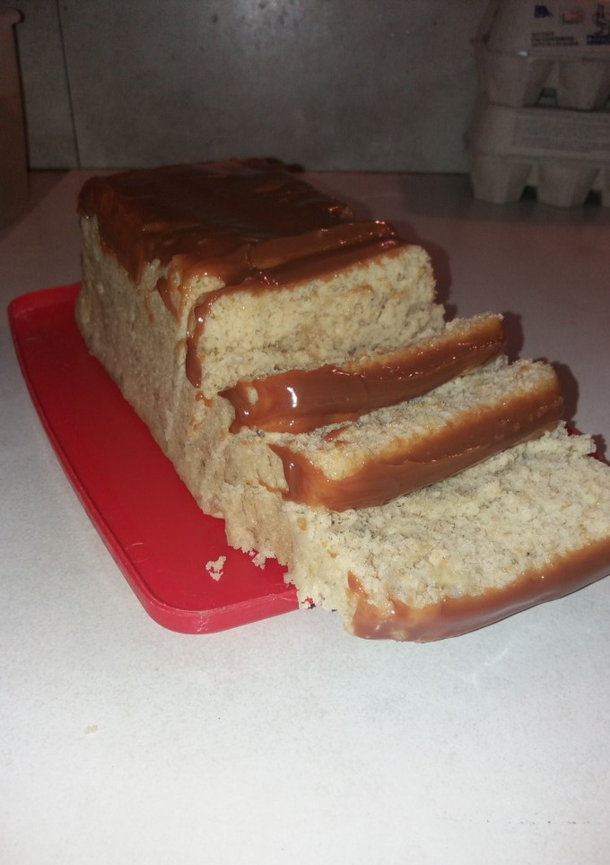 Una foto de Budín de banana en microondas