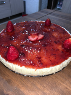 Una foto de Cheesecake sin horno 🤯