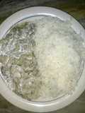 Chomolia with rice