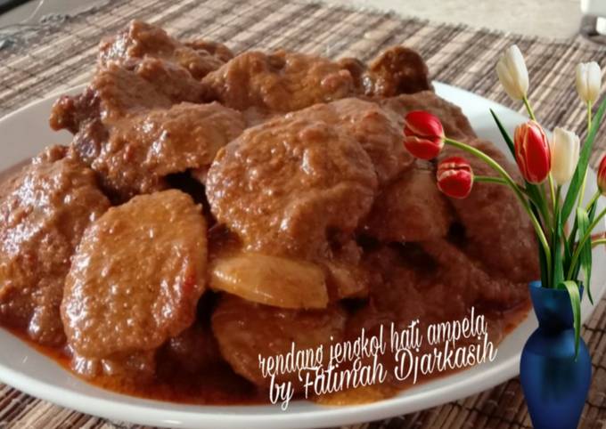 Rendang Jengkol Hati Ampela