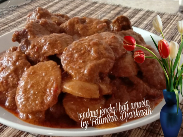 Resep Rendang Jengkol Hati Ampela, Menggugah Selera