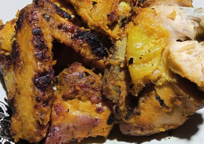 Resep Ayam Bakar Bumbu Ingkung Oleh Dapur Mamaku - Cookpad