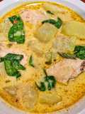 Green Curry Chicken Wings with Winter Melon