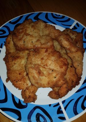 Una foto de Filetes de pollo empanados
