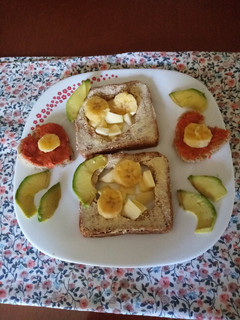 Una foto de Desayuno todo corazón
