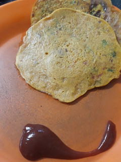 A picture of Veg omelette.