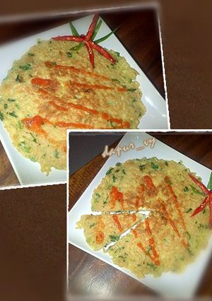 Foto resep Pizza Mie rasa Martabak Mie