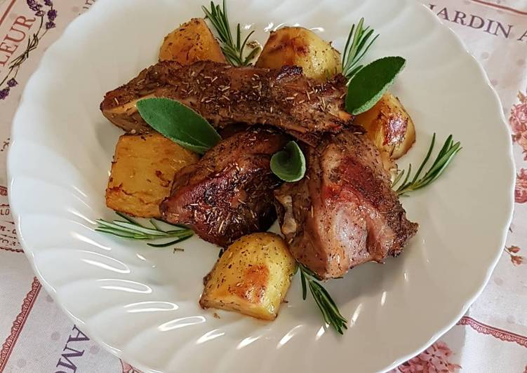 Ingredienti Preparazioni Agnello Al Forno Numero Uno