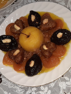 صورة لوصفة طاجين الحلو