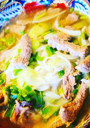 A picture of Quick Pho recipeVietnamese beef noodles soup.