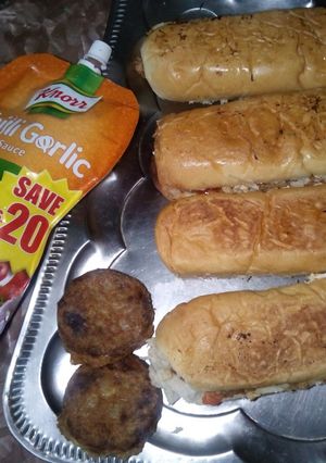 A picture of Street style Burger.