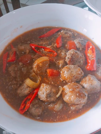 Langkah Gampang Menyiapkan Resep Bola Daging Saus Tomat yang Bisa Manjain Lidah Anti Ribet, Mantap Sekali