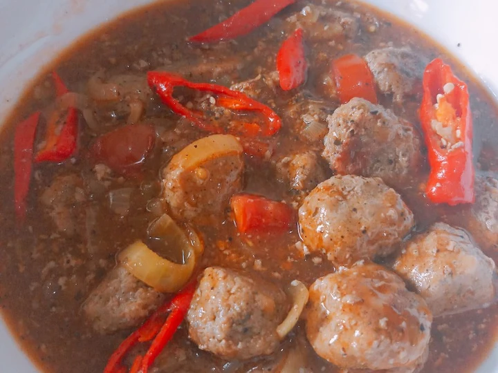 Langkah Gampang Menyiapkan Resep Bola Daging Saus Tomat yang Bisa Manjain Lidah Anti Ribet, Mantap Sekali