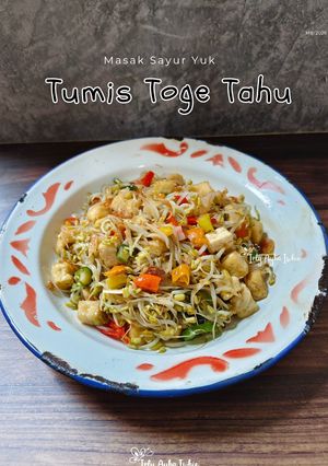 Foto resep Tumis Toge Tahu