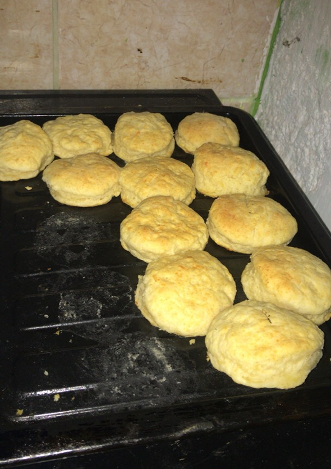 Una foto de Scones de queso