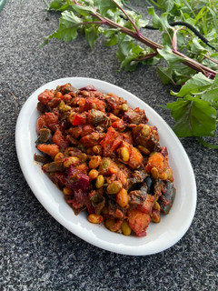 A picture of Broad beans Subji.