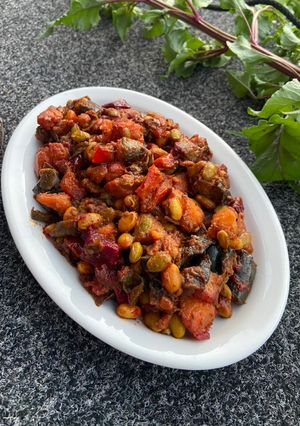 A picture of Broad beans Subji.
