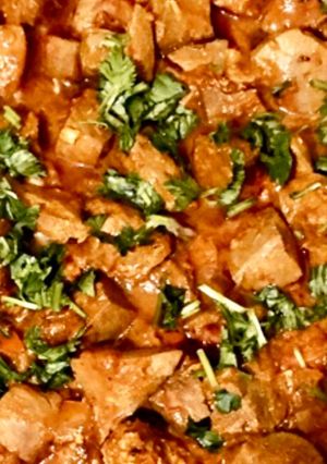 A picture of Liver stew.