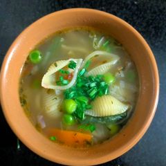 Vegan Pasta Soup A picture of Vegan Pasta Soup.