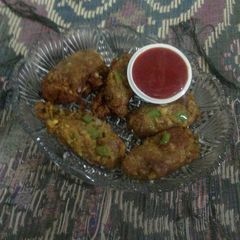 A picture of Corn Cutlets.