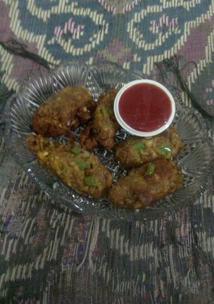 A picture of Corn Cutlets.