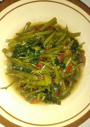 Foto resep Cah kangkung saos tiram