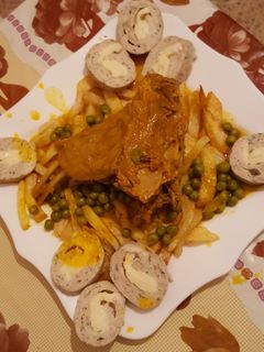 صورة لوصفة رولي دجاج بالجلبانة